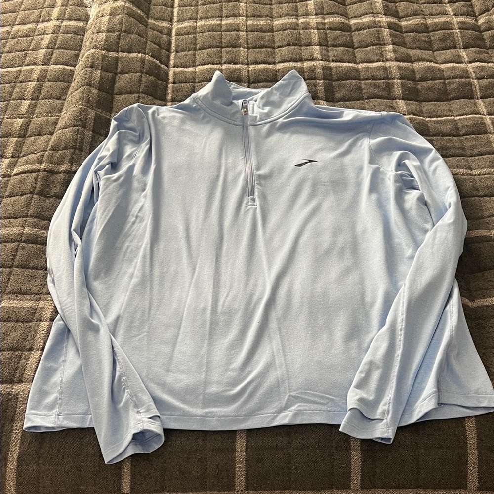 Brooks Light Blue Long Sleeve Top
